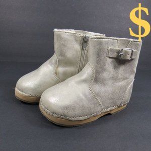 Zara Baby Gold “Ugg-Style” Boot Baby Girl Size 20